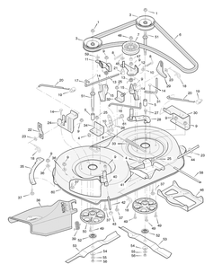 Part Location Diagram of 092119E700 Murray DISCONTINUED